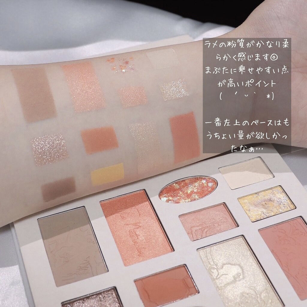 ZEESEAくるみ割り人形　キャンディクルーズ12色メイクアップパレット マジパン宮殿/ZEESEA/アイシャドウパレットを使ったクチコミ（3枚目）