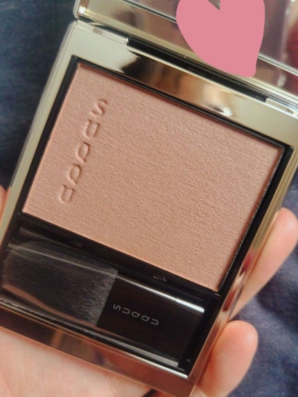 メルティング パウダー ブラッシュ/SUQQU/パウダーチークを使ったクチコミ(1枚目)