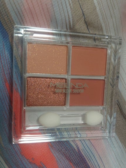 MINI BLOCK SHADOW/Meilinda/アイシャドウパレットを使ったクチコミ(2枚目)