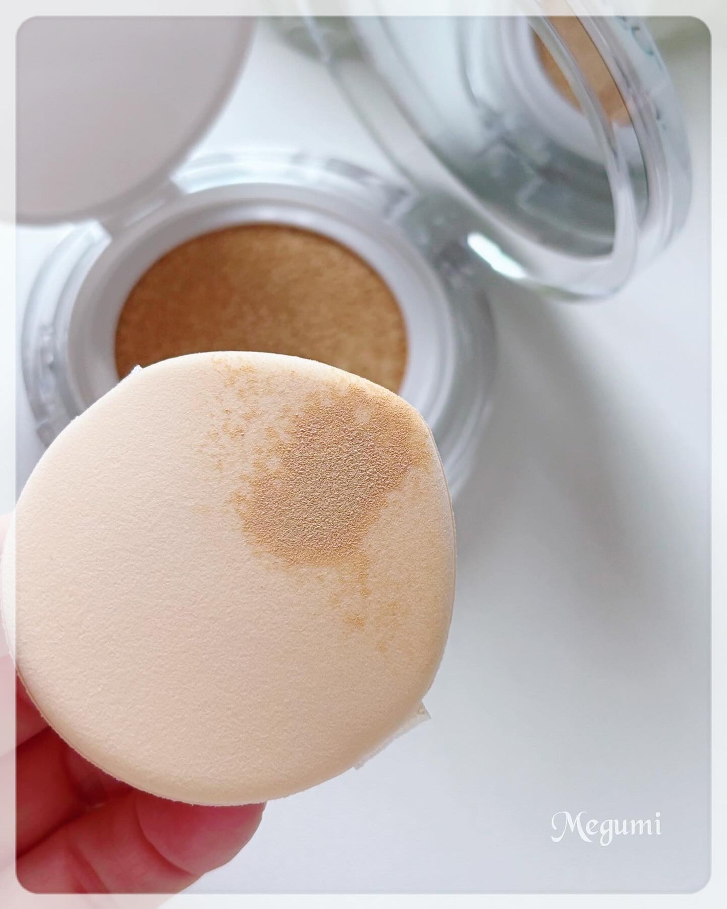 ハートリーフシーンカバークッション/23years old/クッションファンデーションを使ったクチコミ(3枚目)