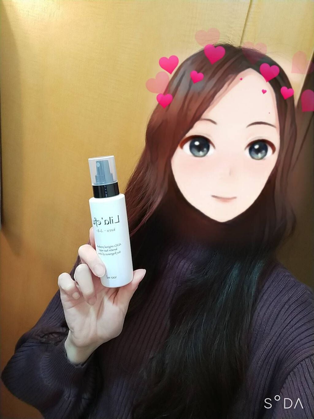 ケラふわ/Lila efu/アウトバストリートメントを使ったクチコミ(3枚目)