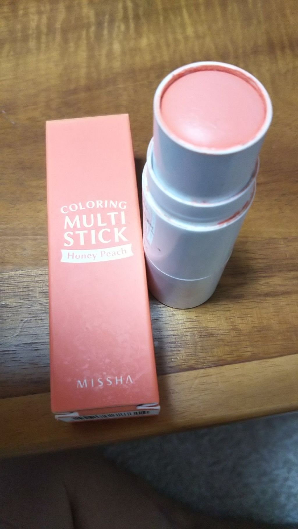 カラーリング マルチ スティック/MISSHA/ジェル・クリームチークを使ったクチコミ（1枚目）