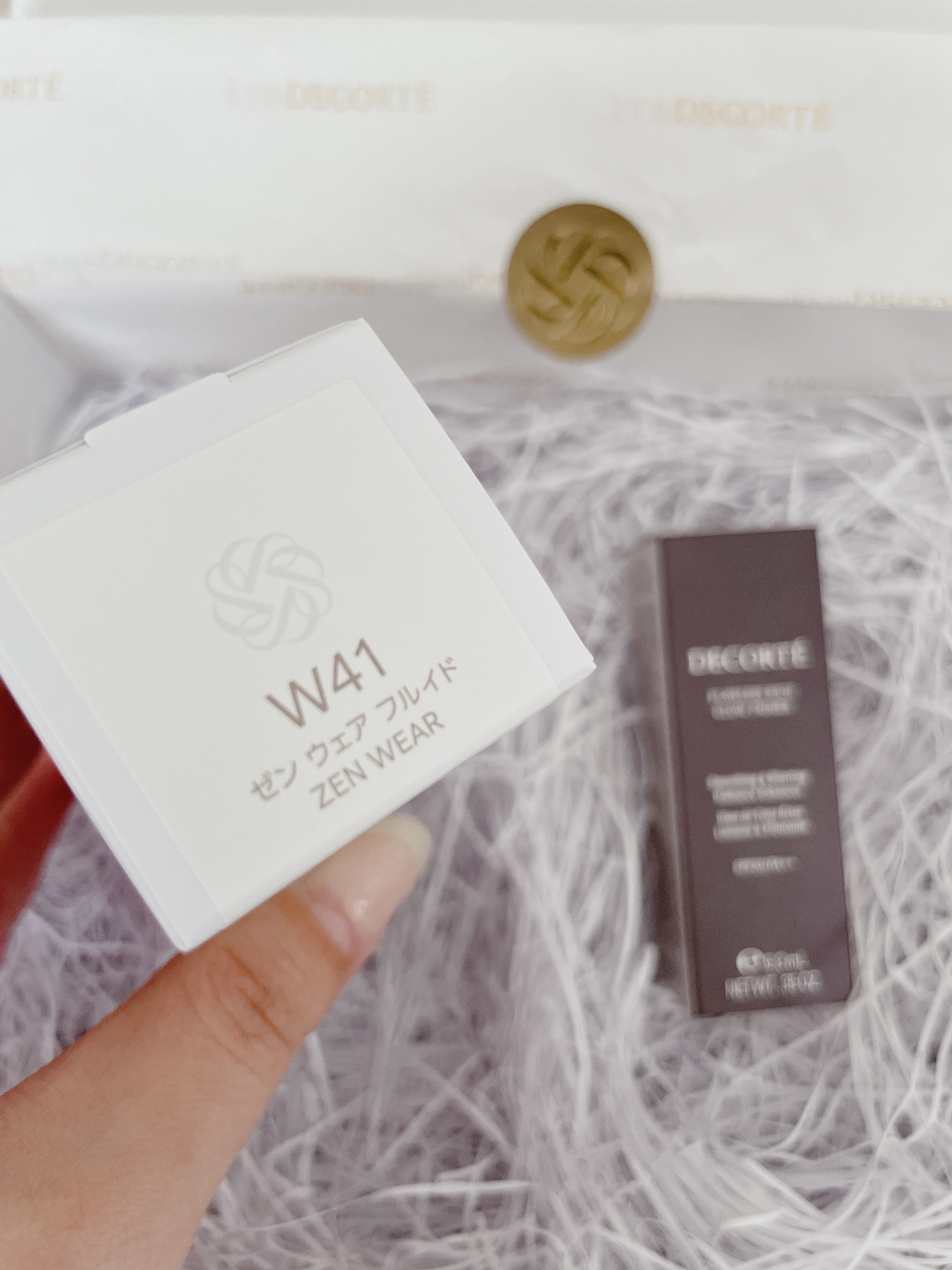 ゼン ウェア フルイド W41/DECORTÉ/リキッドファンデーションを使ったクチコミ（3枚目）