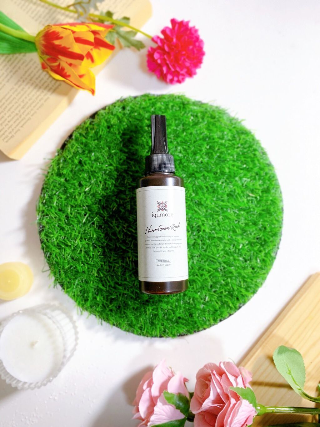 ナノグロウリッチ/iqumore/頭皮ローションを使ったクチコミ（2枚目）