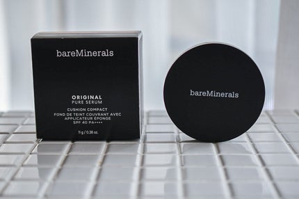 オリジナル ピュア セラム カバーアップ クッション/bareMinerals/クッションファンデーションを使ったクチコミ(1枚目)