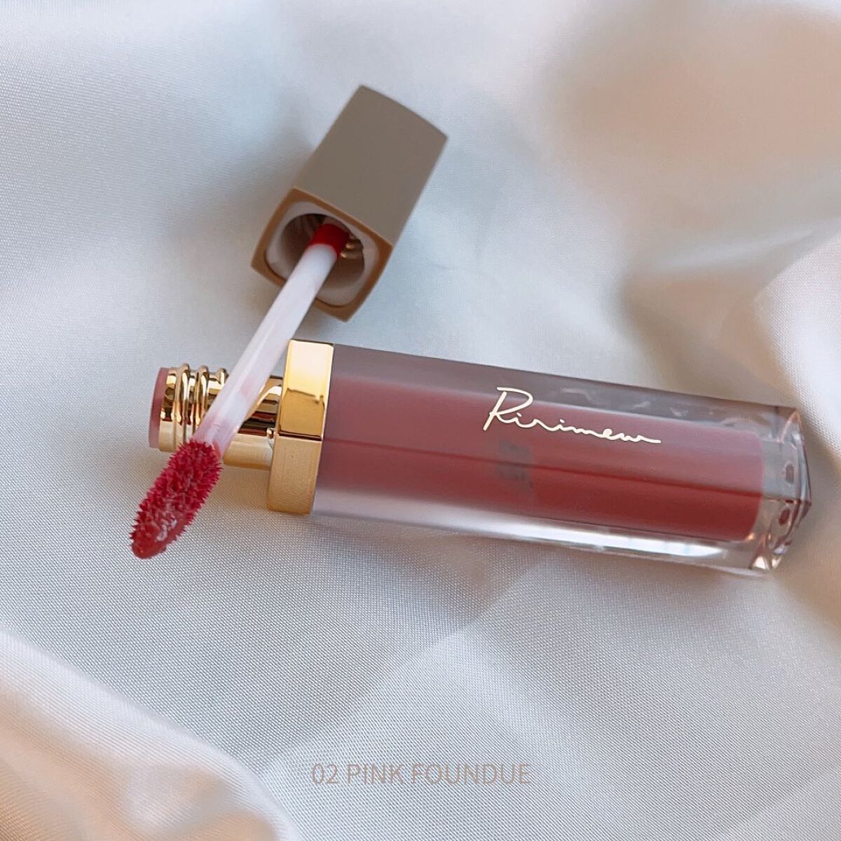 ミューテッドシアーティント/Ririmew/リップティントを使ったクチコミ（2枚目）