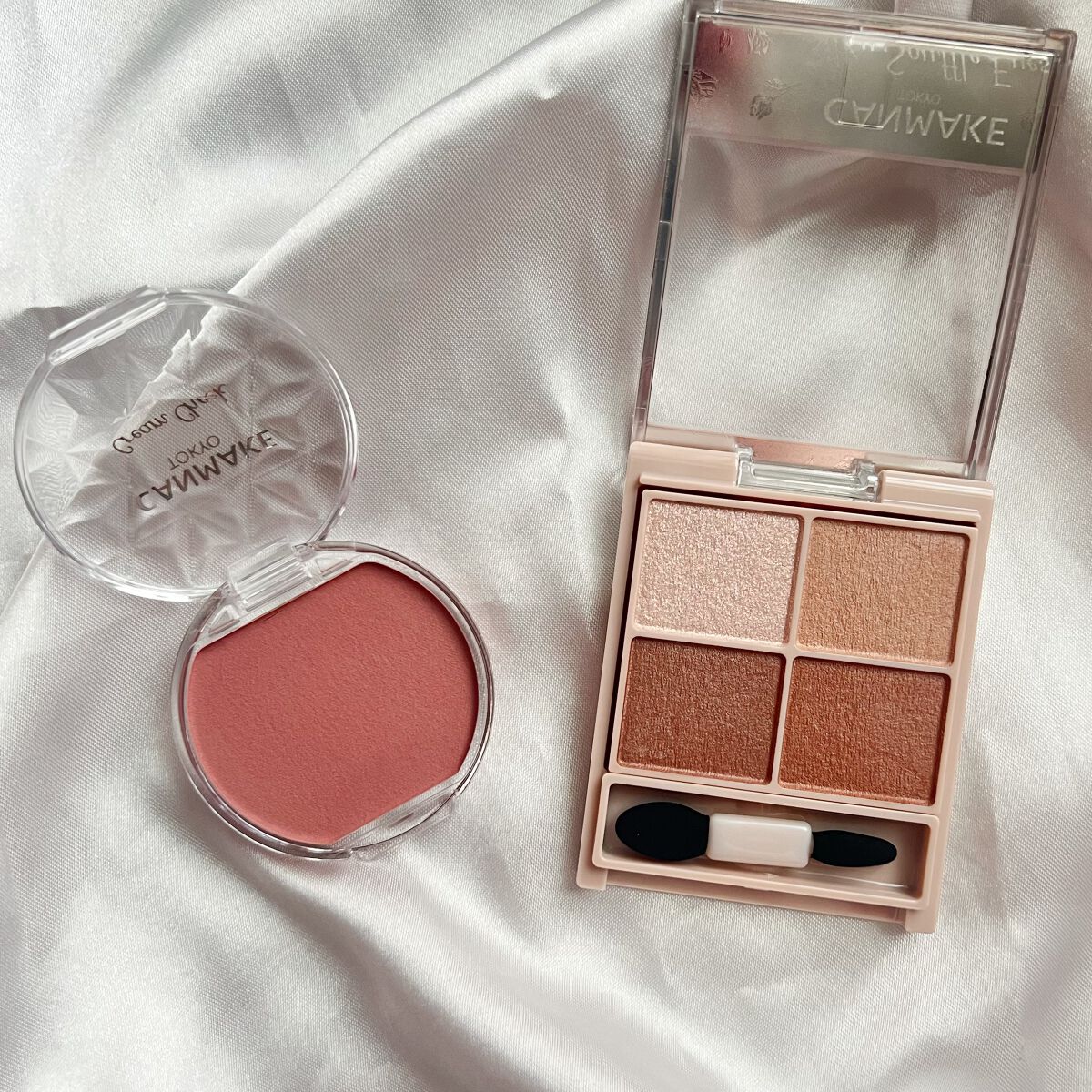 シルキースフレアイズ（マットタイプ）/キャンメイク/アイシャドウパレットを使ったクチコミ（3枚目）