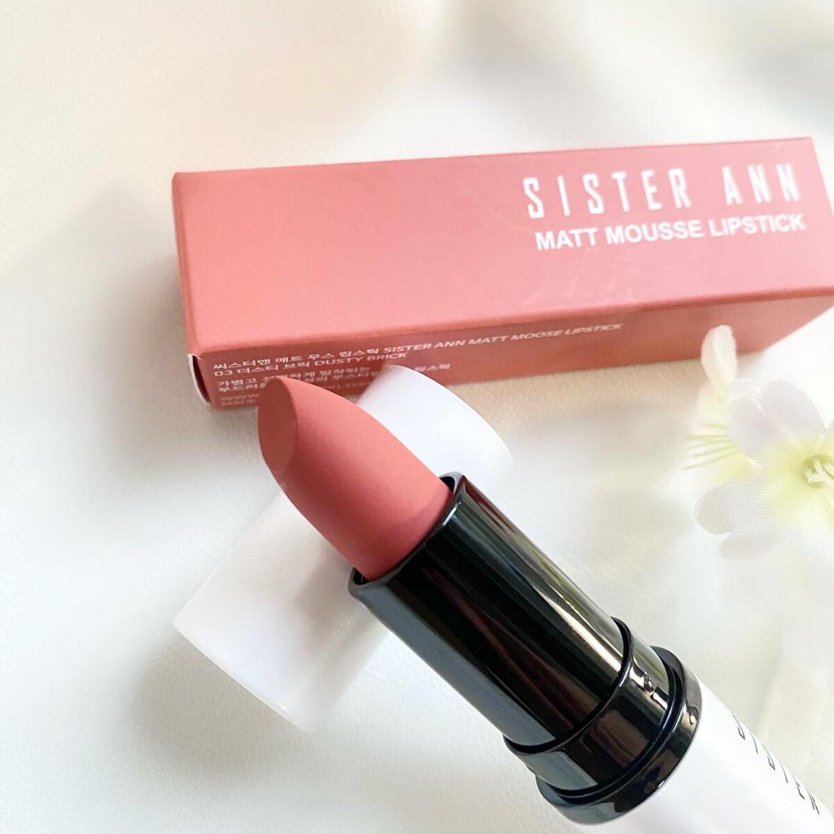 マットムースリップスティック/SISTER ANN/口紅を使ったクチコミ（2枚目）