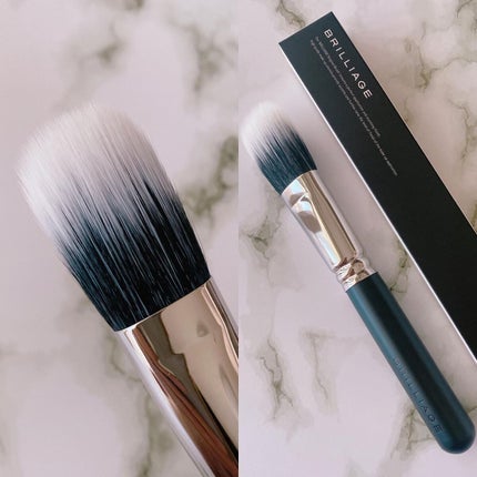 ファンデーションブラシ/ブリリアージュ/メイクブラシを使ったクチコミ(4枚目)
