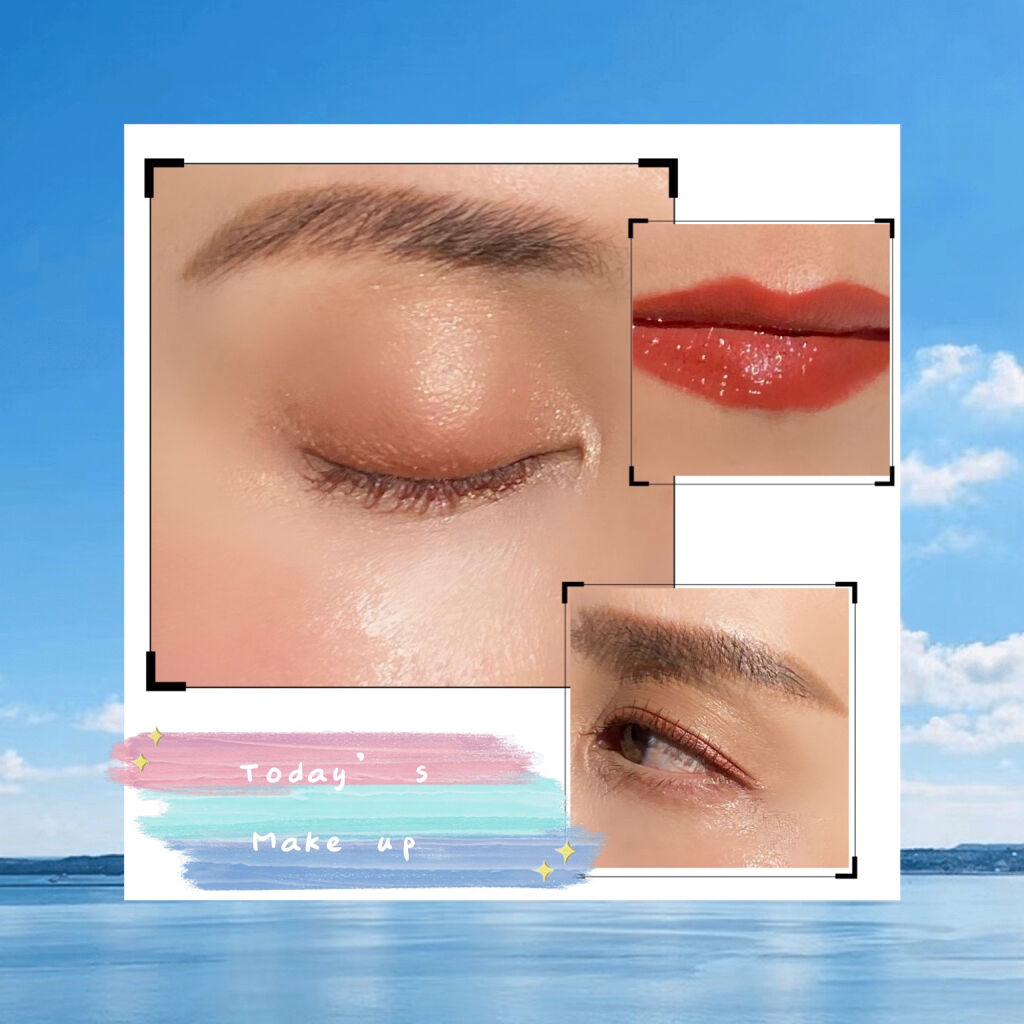 ローズウッドデイドリーム リクイドアイズ  02 アンバーグレイン/RMK/リキッドアイシャドウを使ったクチコミ（1枚目）