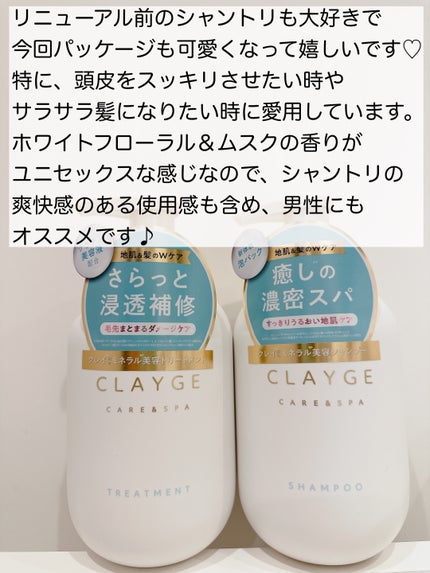 シャンプー/トリートメント SR/CLAYGE/市販シャンプーを使ったクチコミ(6枚目)