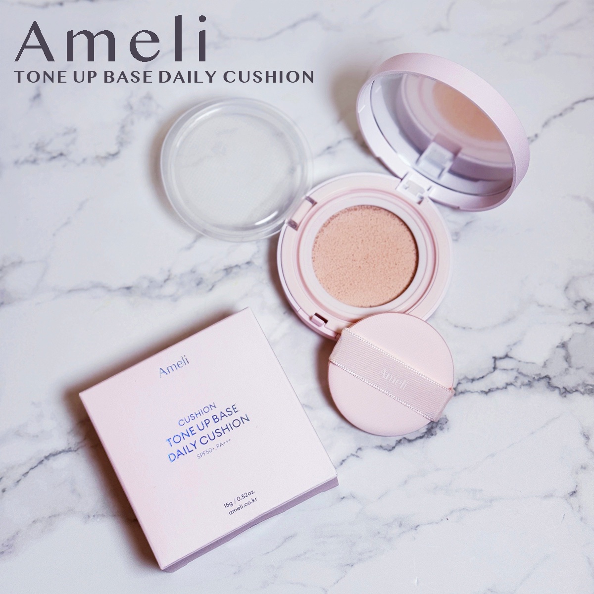 TONE UP BASE DAILY CUSHION/Ameli/化粧下地を使ったクチコミ（1枚目）