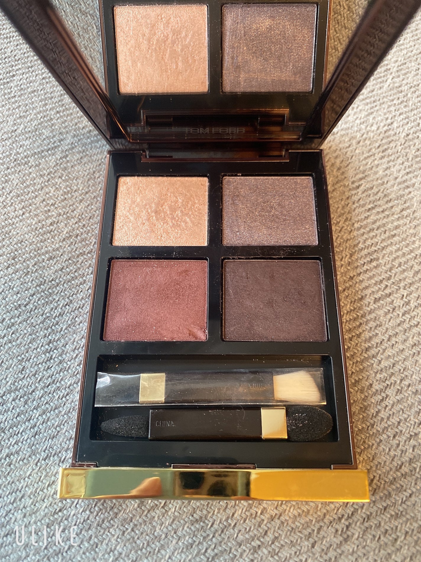 アイ カラー クォード/TOM FORD BEAUTY/アイシャドウパレットを使ったクチコミ(2枚目)