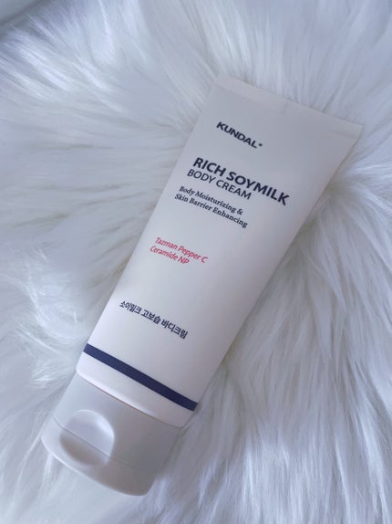 リッチソイミルクボディクリーム/KUNDAL/ボディクリームを使ったクチコミ(1枚目)