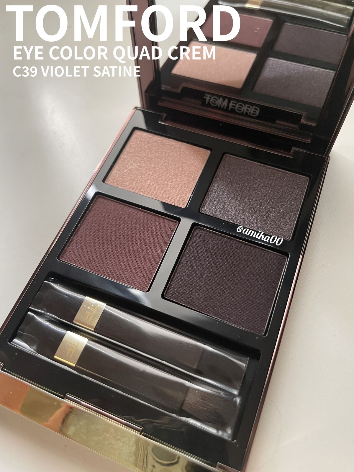 アイ カラー クォード/TOM FORD BEAUTY/アイシャドウパレットを使ったクチコミ（1枚目）