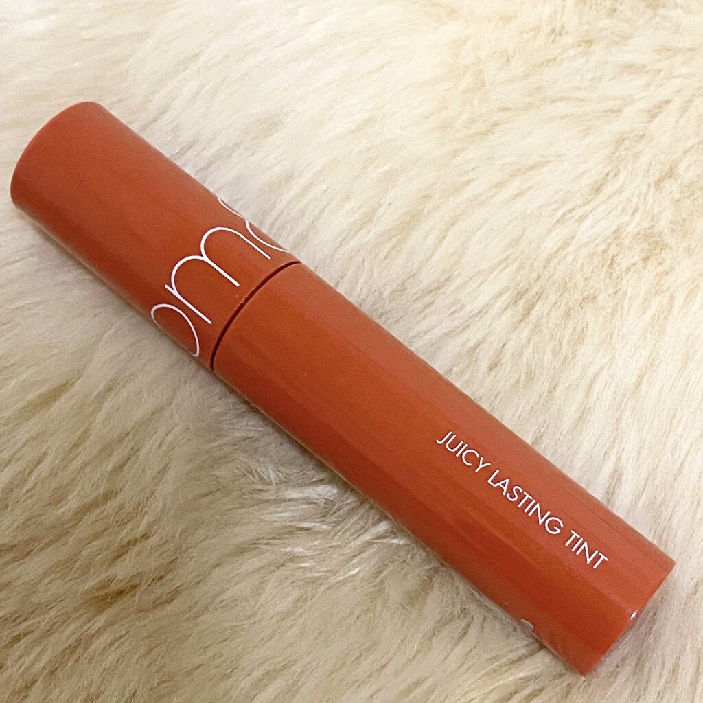 ジューシーラスティングティント/rom&nd/リップティントを使ったクチコミ（1枚目）