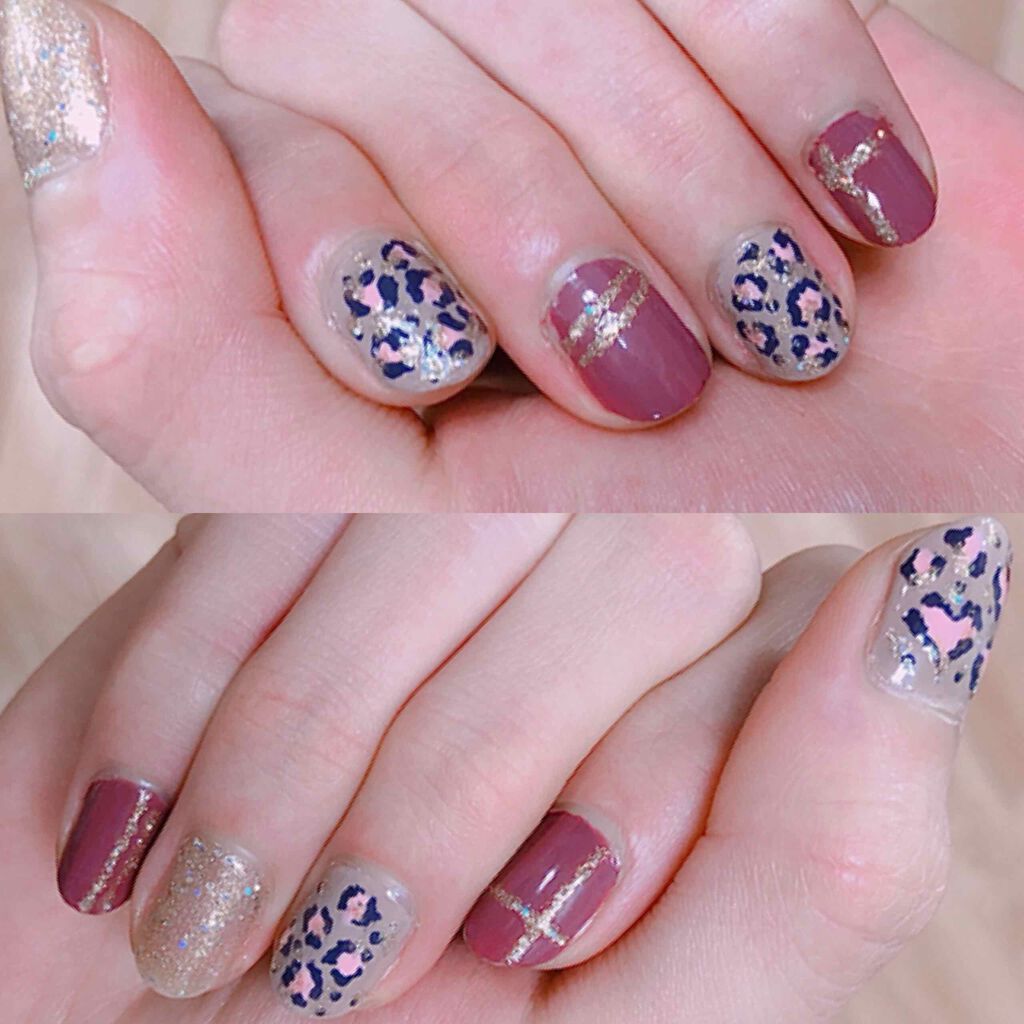 めも

暇過ぎてネイル凝ってみたー！

爪楊枝でちょんちょんと

ヒョウ柄にしてみましたが
どうでしょう、見えるかな？

百均ネイル、低コストで十分楽しめるし、よき❣️ 

#春恋ネイル 

全然春っぽくないんだけども😳