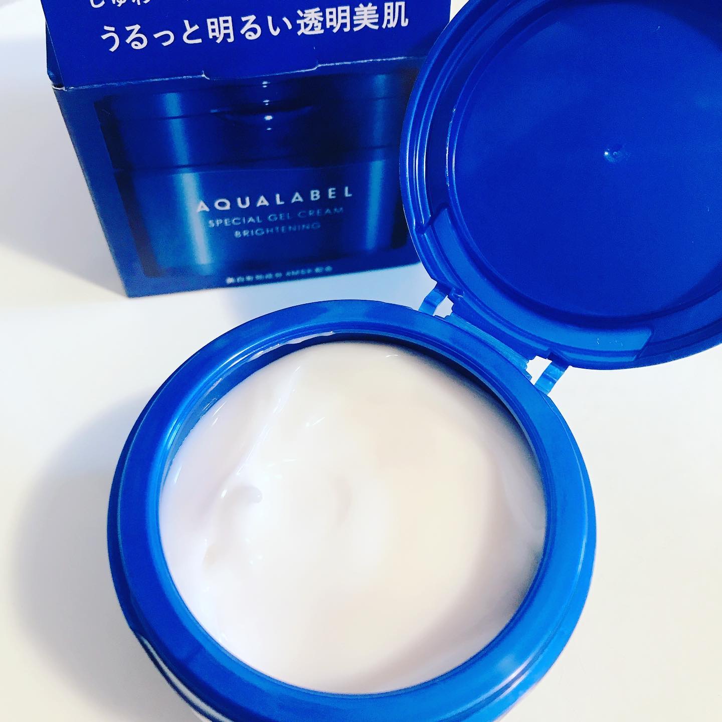 スペシャルジェルクリーム EX （ブライトニング） /アクアレーベル/オールインワン化粧品を使ったクチコミ（3枚目）