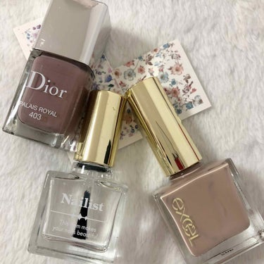 ディオール ヴェルニ 403 パレ ロワイヤル（生産終了）/Dior/マニキュアを使ったクチコミ（2枚目）