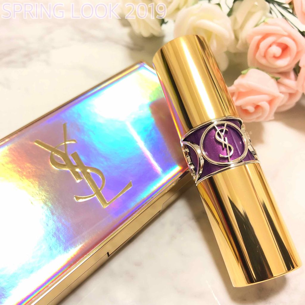 ルージュ ヴォリュプテ シャイン/YVES SAINT LAURENT BEAUTE/口紅を使ったクチコミ（1枚目）