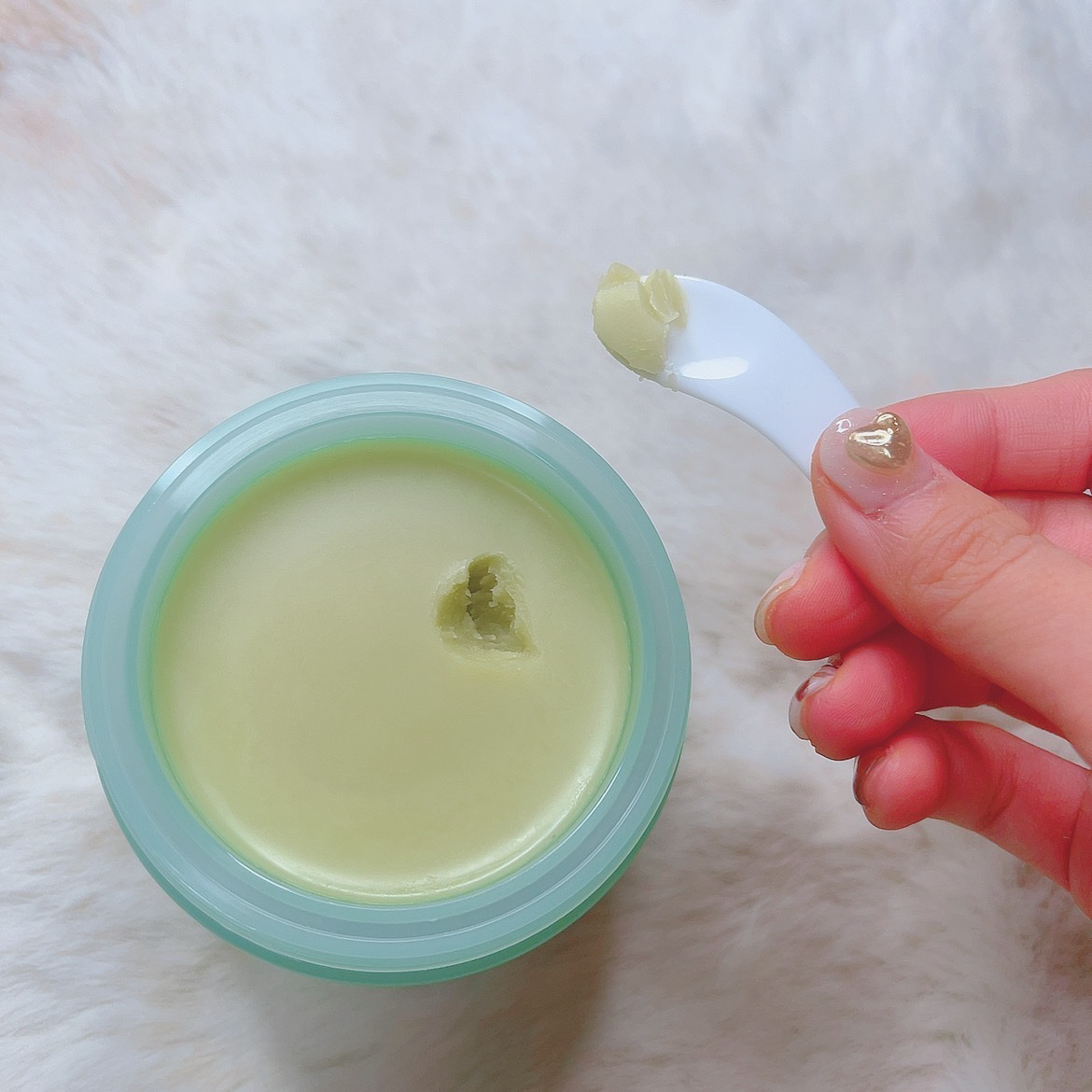 グリーンティーピュアクレンジングバームⅡ/YADAH/クレンジングバームを使ったクチコミ（3枚目）