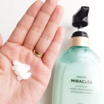 ミラクルズ うるおいブースト シャンプー/トリートメント/パンテーン/市販シャンプーを使ったクチコミ(3枚目)
