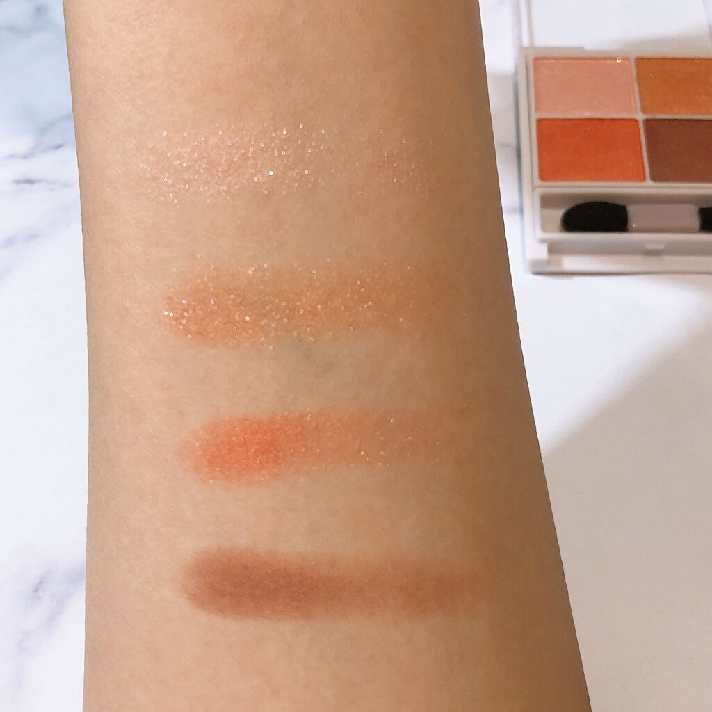 シルキースフレアイズ/キャンメイク/アイシャドウパレットを使ったクチコミ（2枚目）