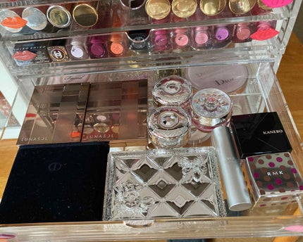 重なるアクリルケース2段引出・大/無印良品/その他化粧小物を使ったクチコミ(2枚目)