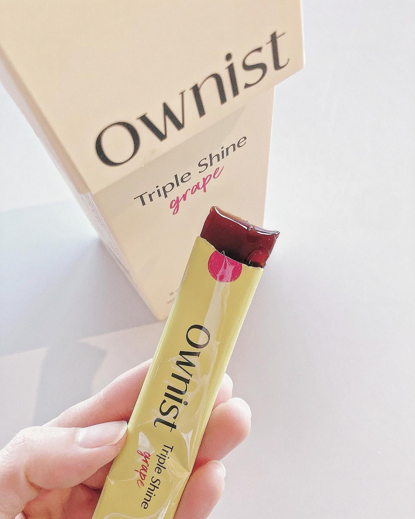 トリプルシャイン グレープ/Ownist/美容サプリメントを使ったクチコミ(5枚目)