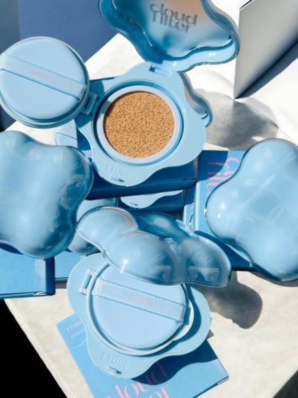 クラウドフィルタークッション/ETUDE/クッションファンデーションを使ったクチコミ(5枚目)