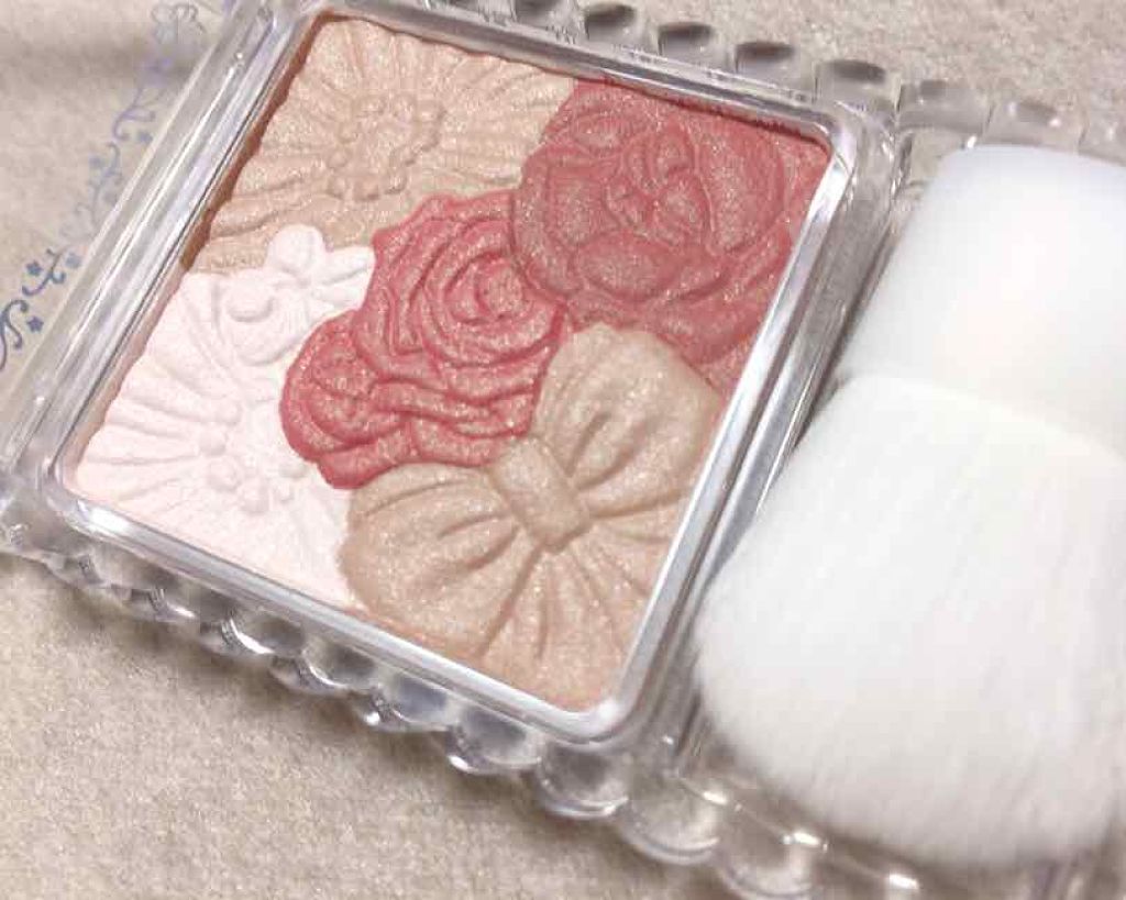 グロウフルールチークス/キャンメイク/パウダーチークを使ったクチコミ（2枚目）