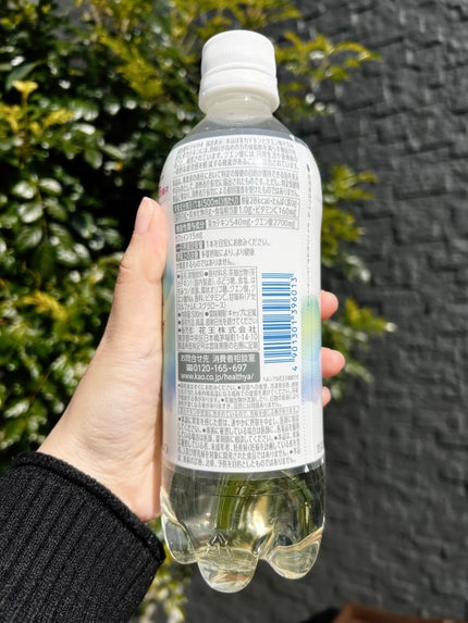 スパークリング グリーンキウイフレーバー/ヘルシアmyリズム/美容ドリンクを使ったクチコミ(2枚目)