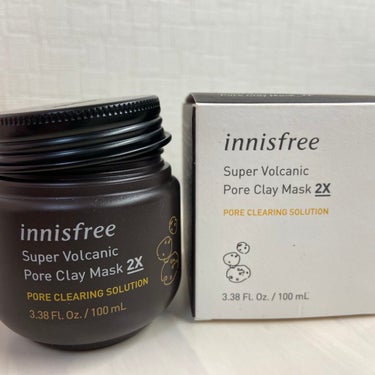 スーパーヴォルカニック　ポア　クレイマスク/innisfree/洗い流すパック・マスクを使ったクチコミ（1枚目）