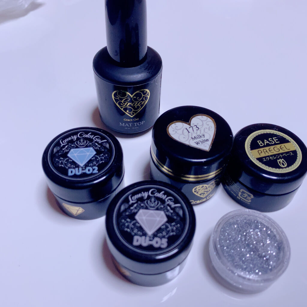 グレースジェル グレースジェル マットトップのクチコミ「ご要望、質問あればやり方もUPしたいと思います∩^ω^∩

セルフネイル変えました💅💓

マッ.....」（2枚目）