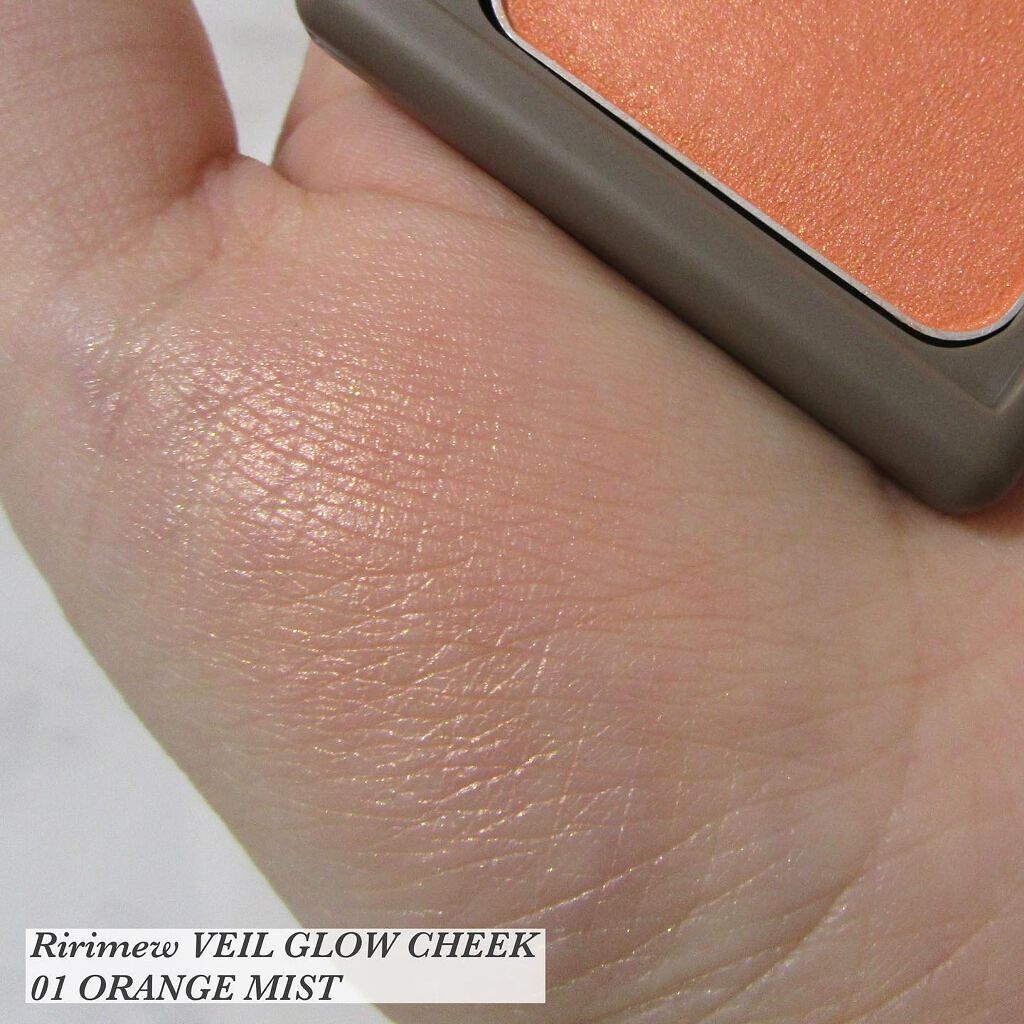 ヴェールグロウチーク/Ririmew/パウダーチークを使ったクチコミ(4枚目)