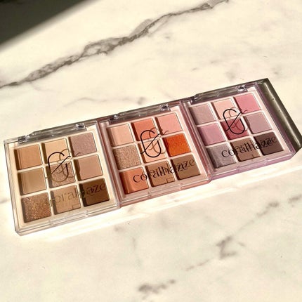 ムードブレンディングシャドウパレット/Coralhaze/アイシャドウパレットを使ったクチコミ(9枚目)