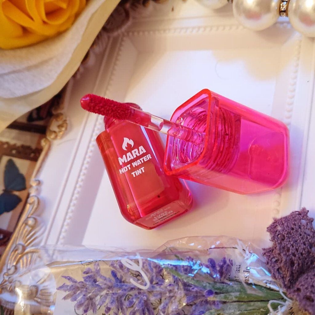 マーラーホットウォーターティント/BLACK ROUGE/リップティントを使ったクチコミ(5枚目)