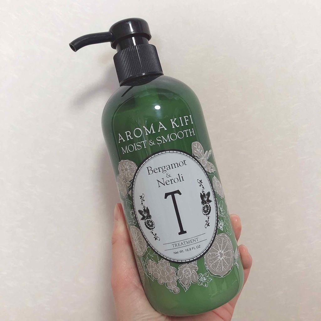 モイスト&スムースシャンプー/トリートメント/AROMA KIFI/シャンプー・コンディショナーを使ったクチコミ(1枚目)