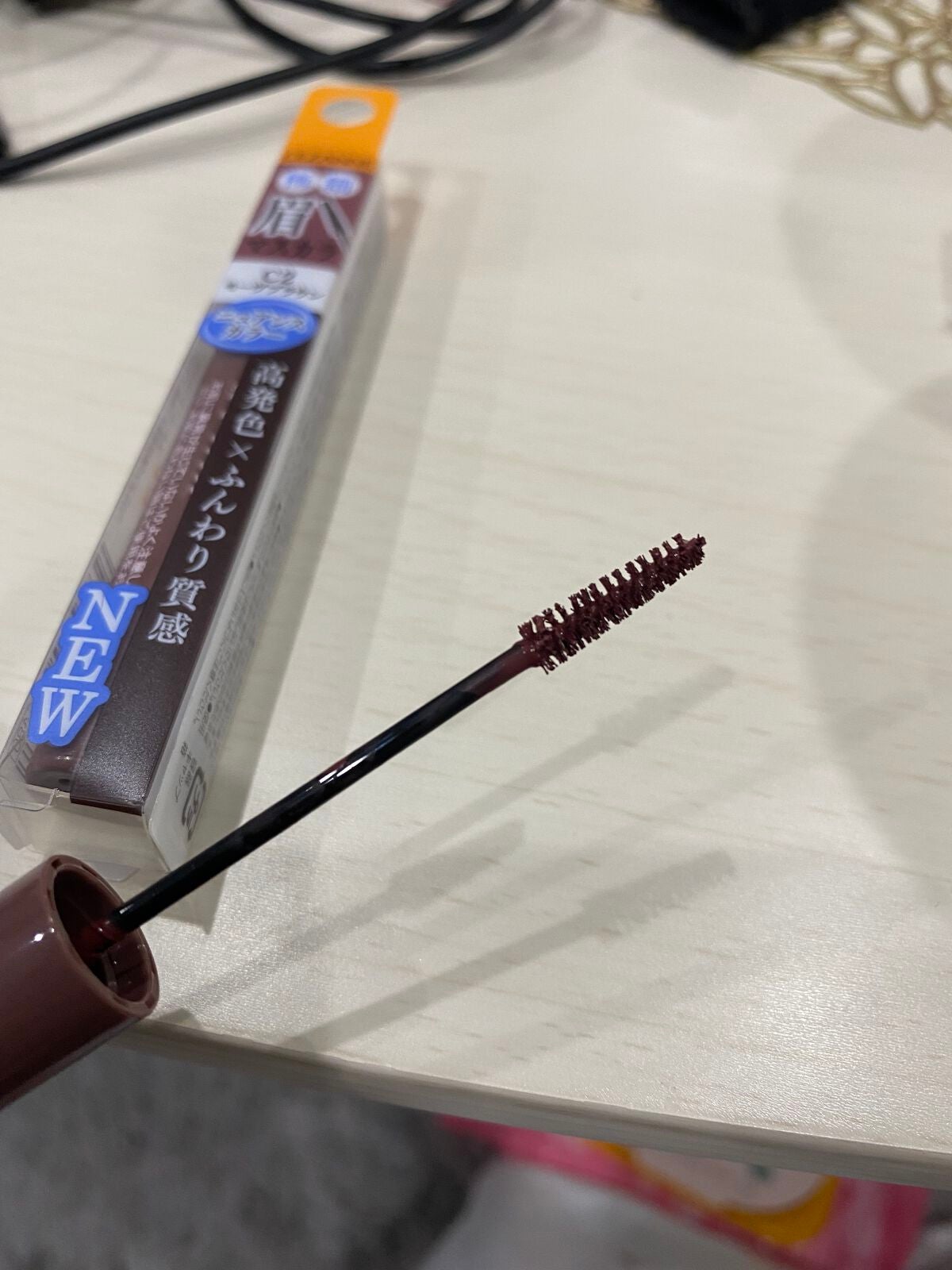 極細アイブロウマスカラ/CEZANNE/眉マスカラを使ったクチコミ(2枚目)