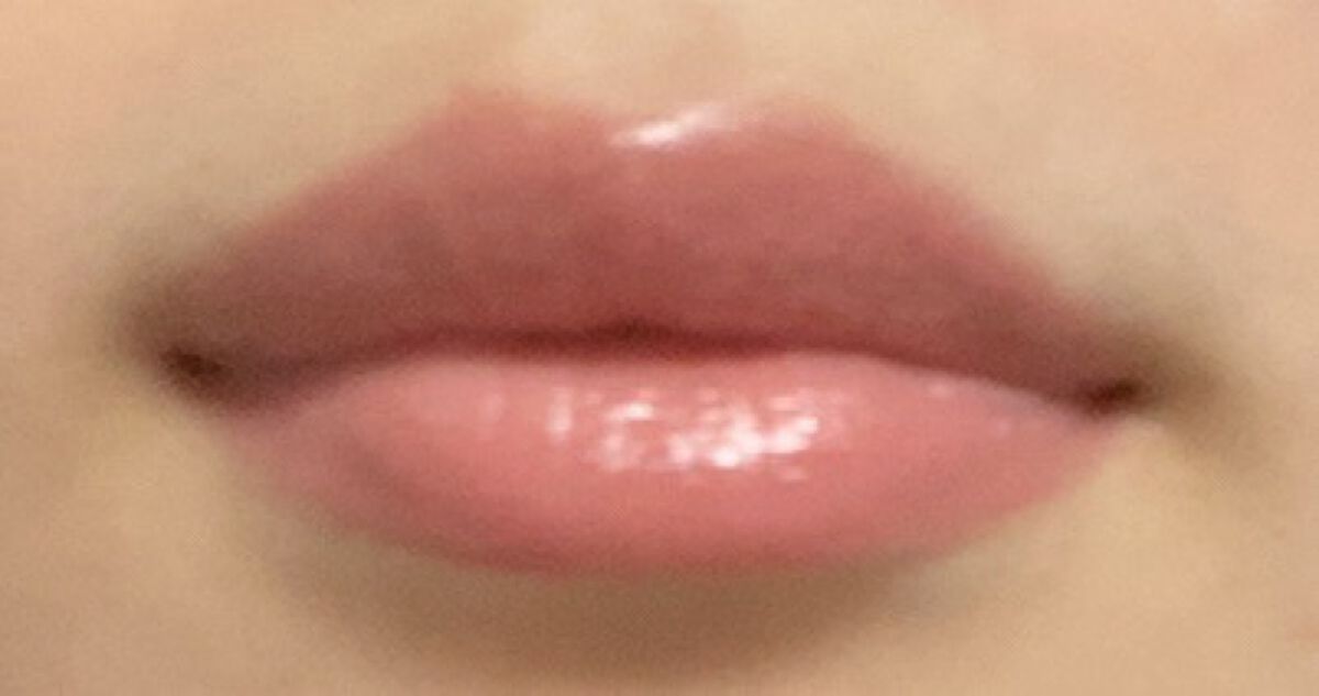 ラスティンググロスリップ/CEZANNE/口紅を使ったクチコミ（2枚目）