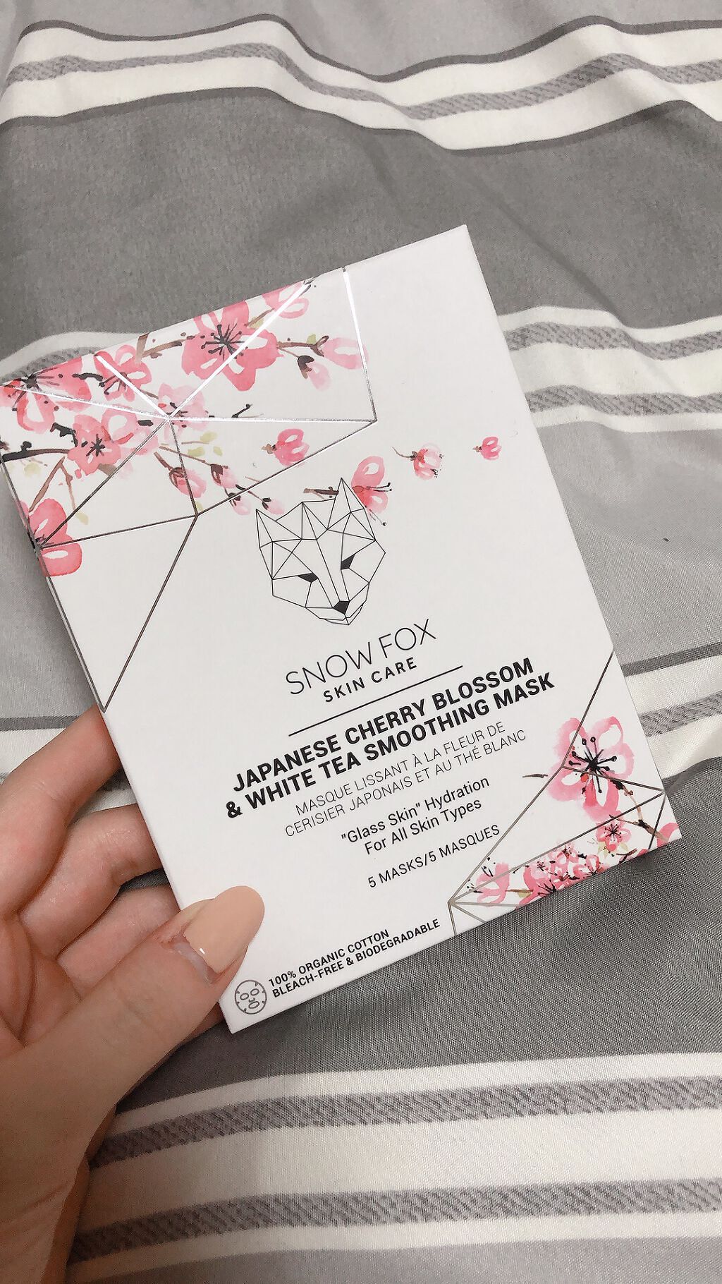 桜&ホワイトティー スムージング マスク/SNOW FOX SKINCARE/シートマスク・パックを使ったクチコミ(1枚目)