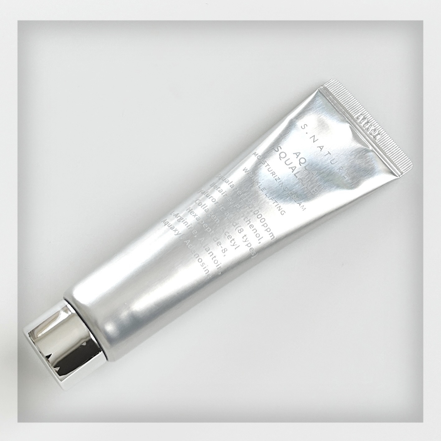 アクアスクワランモイスチャークリーム/S.NATURE/フェイスクリームを使ったクチコミ（2枚目）