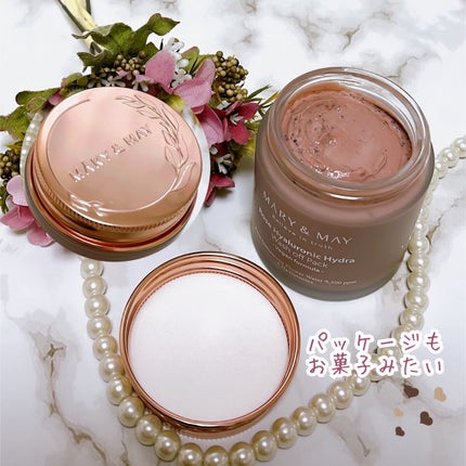 ローズヒアルロニックハイドラウォッシュオフパック/MARY&MAY/洗い流すパック・マスクを使ったクチコミ(4枚目)