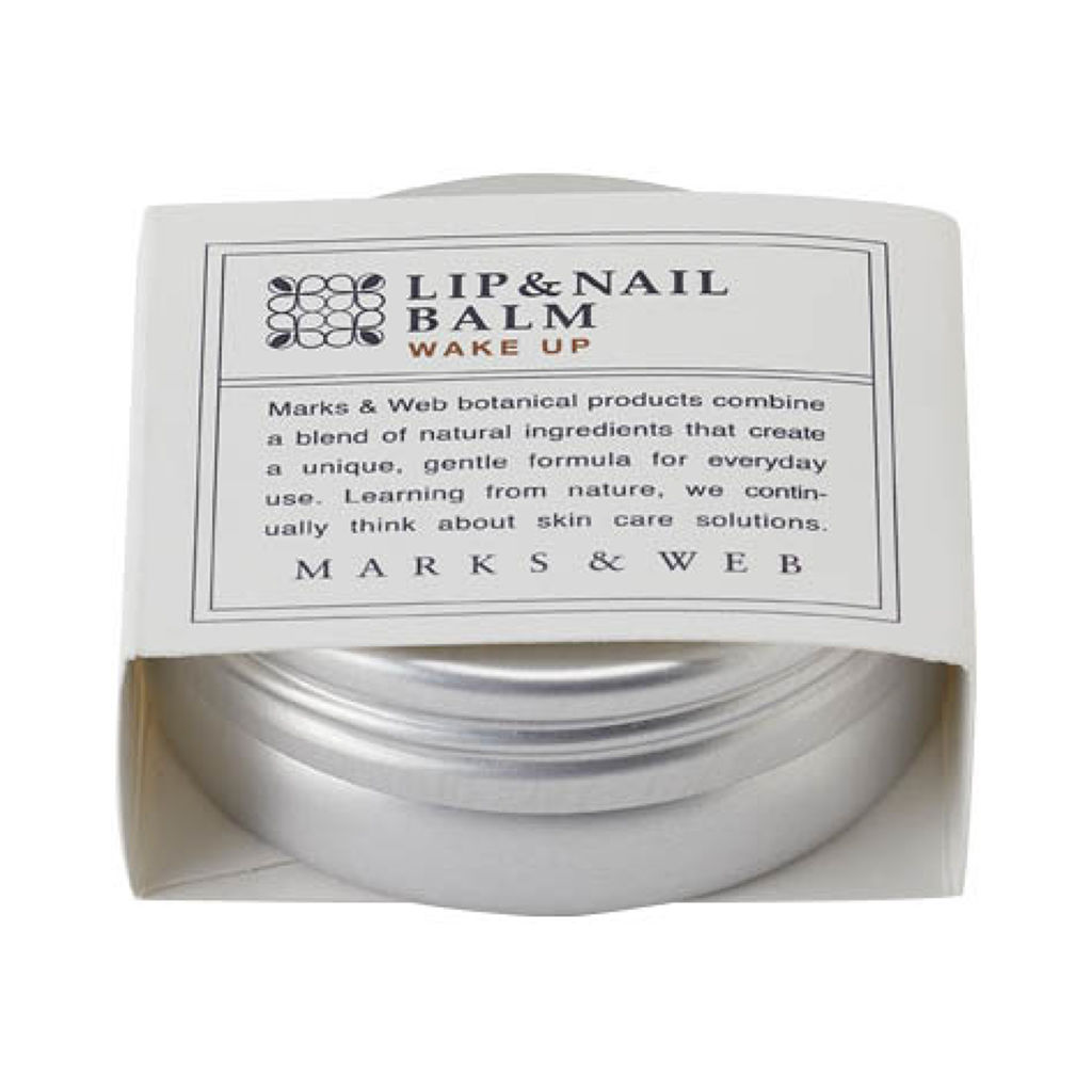 MARKS&WEB ハーバルリップ&ネイルバーム ウェイクアップ