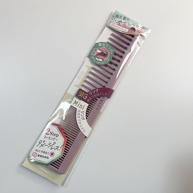 2stepコーム/アヌシ/ヘアコームを使ったクチコミ(1枚目)