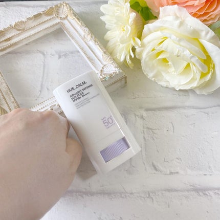 エアライト日焼け止めスティック(SPF50+PA++++)/HUE_CALM/日焼け止めスティックを使ったクチコミ(6枚目)