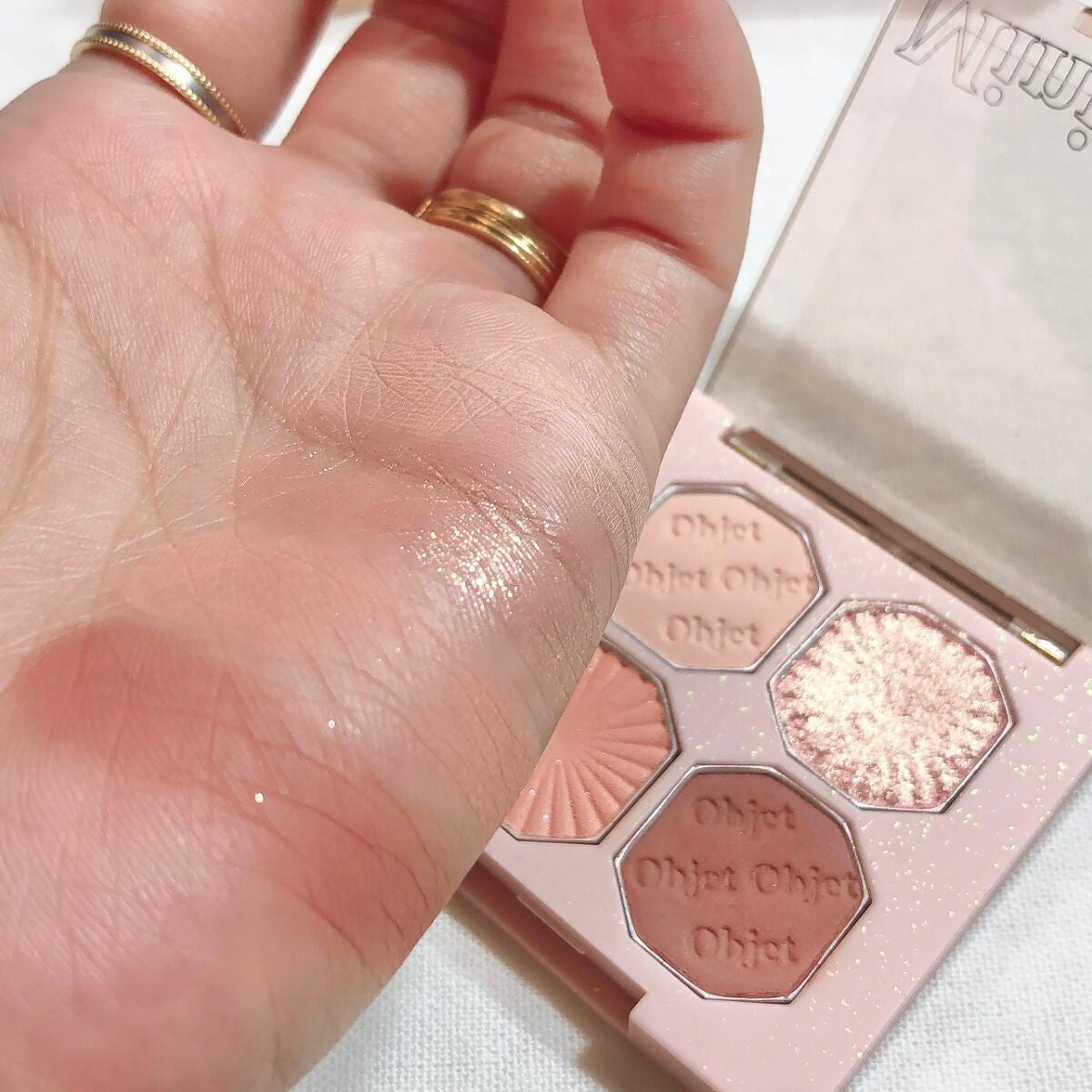 プレイカラーアイズ ミニオブジェ/ETUDE/アイシャドウパレットを使ったクチコミ(3枚目)