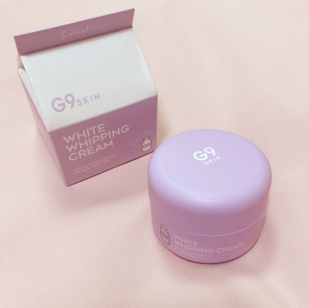 WHITE WHIPPING CREAM(ウユクリーム)/G9SKIN/化粧下地を使ったクチコミ（2枚目）