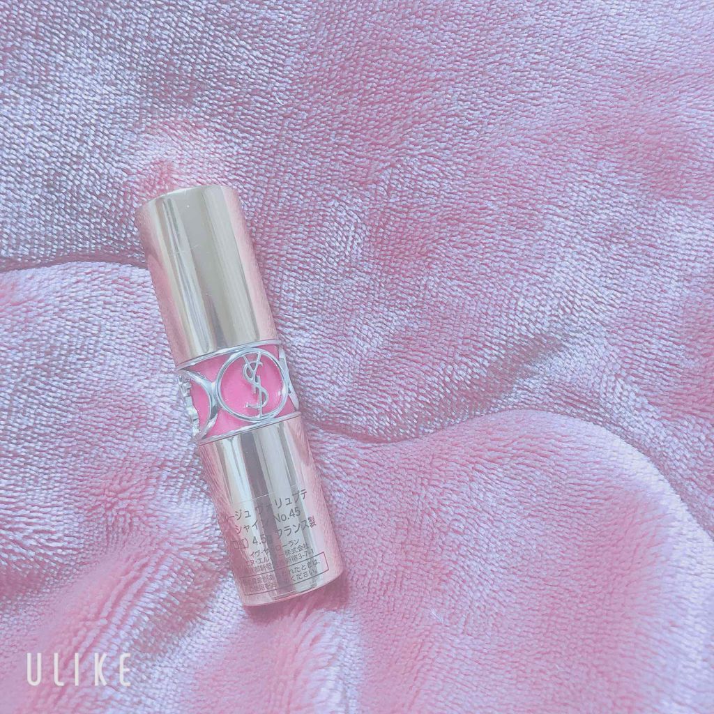 ルージュ ヴォリュプテ シャイン/YVES SAINT LAURENT BEAUTE/口紅を使ったクチコミ（1枚目）