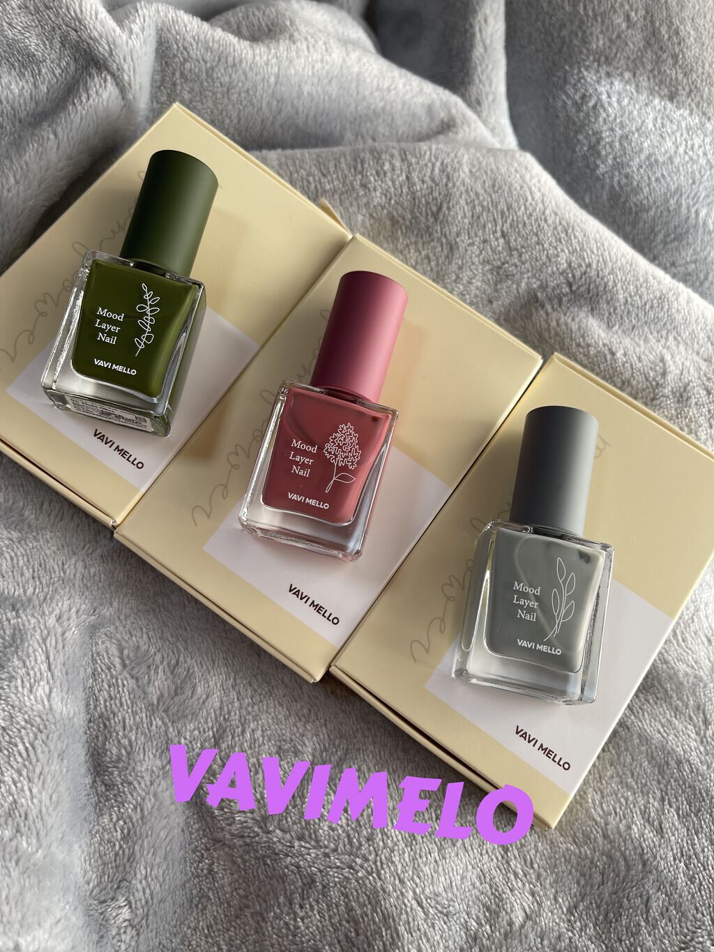 ムードレイヤーネイル/VAVI MELLO/マニキュアを使ったクチコミ（1枚目）